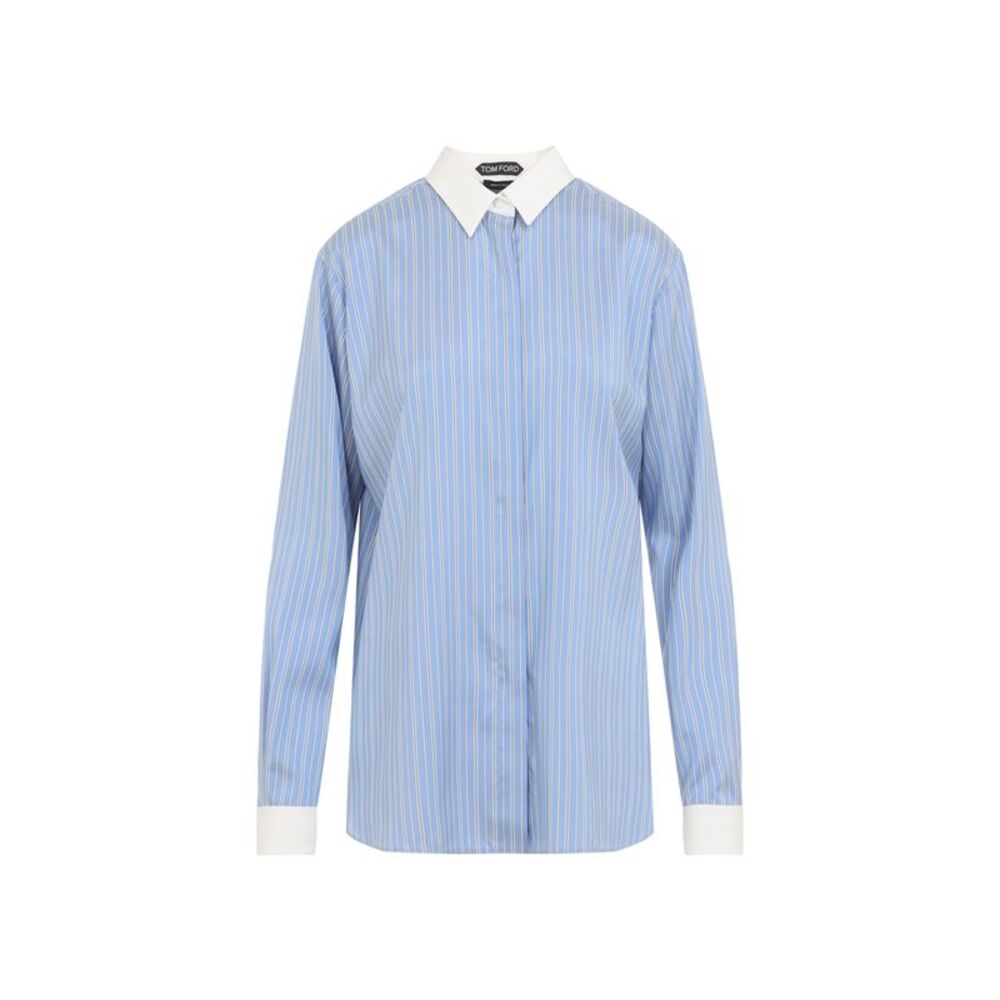 Tom Ford Striped Silk Shirt Women